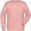 Men's Sweat - Klassisches Sweatshirt mit Raglanärmeln [Gr. 4XL] (rose-melange) (Art.-Nr. CA338793)
