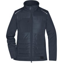 Ladies' Hybrid Jacket - Softshelljacke im attraktiven Materialmix [Gr. XXL] (carbon/carbon) (Art.-Nr. CA340309)