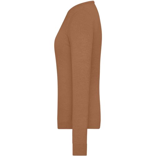 Ladies' Round-Neck Pullover - Klassischer Baumwoll-Pullover [Gr. L] (Art.-Nr. CA341423) - Leichte Strickqualität
Rundhals-Ausschn...