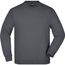 Round-Sweat Heavy Junior - Klassisches Komfort Rundhals-Sweatshirt [Gr. S] (carbon) (Art.-Nr. CA341769)