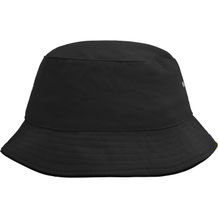 Fisherman Piping Hat - Trendiger Hut aus weicher Baumwolle [Gr. S/M] (black/black) (Art.-Nr. CA342448)