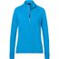 Ladies' Sports Shirt Half-Zip - Langarm-Shirt mit Reißverschluss für Sport und Freizeit [Gr. XXL] (bright-blue) (Art.-Nr. CA342875)