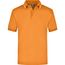Polo Tipping - Hochwertiges Piqué-Polohemd mit Kontraststreifen [Gr. XXL] (orange/white) (Art.-Nr. CA343090)
