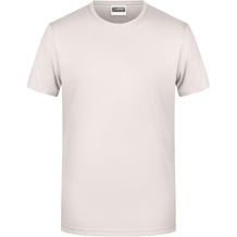 Men's Basic-T - Herren T-Shirt in klassischer Form [Gr. S] (natural) (Art.-Nr. CA345257)