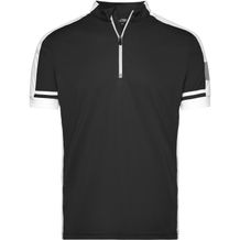 Men's Bike-T Half Zip - Sportives Bike-Shirt (black) (Art.-Nr. CA345423)