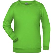 Promo Sweat Lady - Rundhals-Sweatshirt mit Raglanärmeln [Gr. 3XL] (lime-green) (Art.-Nr. CA346475)