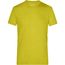 Men's Heather T-Shirt - Modisches T-Shirt mit V-Ausschnitt [Gr. L] (yellow-melange) (Art.-Nr. CA347090)