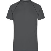 Men's Sports T-Shirt - Funktions-Shirt für Fitness und Sport [Gr. M] (titan/black) (Art.-Nr. CA347475)