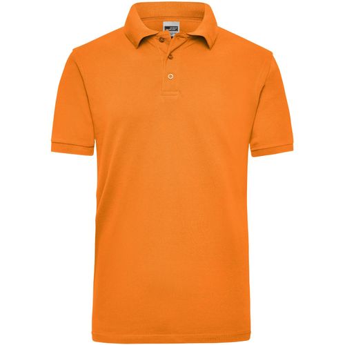 Workwear Polo Men - Strapazierfähiges klassisches Poloshirt [Gr. 5XL] (Art.-Nr. CA348065) - Einlaufvorbehandelter hochwertiger...