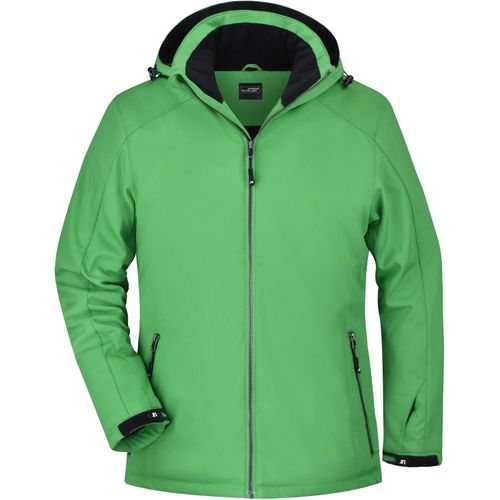 Ladies' Wintersport Jacket - Elastische, gefütterte Softshelljacke [Gr. XXL] (Art.-Nr. CA348242) - Wind- und wasserdichtes 3-Lagen Funktion...