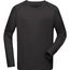 Men's Sports Shirt Long-Sleeved - Langarm Funktionsshirt aus recyceltem Polyester für Sport und Fitness [Gr. L] (black) (Art.-Nr. CA348843)