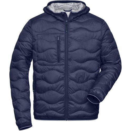 Men's Padded Jacket - Gesteppte Jacke mit sorona®AURA Wattierung (nachwachsender, pflanzlicher Rohstoff) [Gr. S] (Art.-Nr. CA349357) - Wind- und wasserabweisendes Gewebe,...