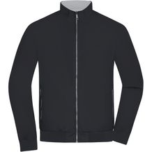 Men's Blouson - Wende-Blouson für Business, Promotion und Lifestyle [Gr. M] (black/silver) (Art.-Nr. CA349777)