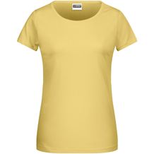 Ladies' Basic-T - Damen T-Shirt in klassischer Form [Gr. L] (light-yellow) (Art.-Nr. CA350301)