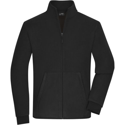 Men's Bonded Fleece Jacket - Fleecejacke mit kontrastfarbiger Innenseite [Gr. 3XL] (Art.-Nr. CA350738) - 2-Lagen Fleece mit Anti-Pilling Ausrüst...