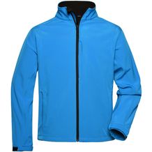 Men's Softshell Jacket - Trendige Jacke aus Softshell [Gr. M] (aqua) (Art.-Nr. CA351342)
