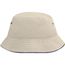 Fisherman Piping Hat for Kids - Trendiger Kinderhut aus weicher Baumwolle (natural/navy) (Art.-Nr. CA351353)