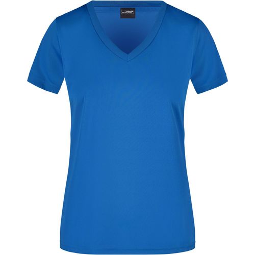 Ladies' Active-V - Funktions T-Shirt für Freizeit und Sport [Gr. XS] (Art.-Nr. CA351826) - Feiner Single Jersey
V-Ausschnitt,...