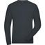 Men's BIO Stretch-Longsleeve Work - Langarm Shirt aus weichem Elastic-Single-Jersey [Gr. XXL] (carbon) (Art.-Nr. CA351844)