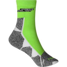 Sport Socks - Funktionelle Sportsocke für Damen und Herren (bright-green / white) (Art.-Nr. CA351869)