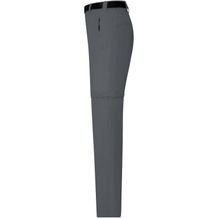 Men's Zip-Off Trekking Pants - Bi-elastische Outdoorhose in sportlicher Optik [Gr. M] (Grau) (Art.-Nr. CA353064)