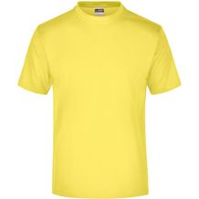 Round-T Medium (150g/m²) - Komfort-T-Shirt aus Single Jersey [Gr. S] (Yellow) (Art.-Nr. CA354445)
