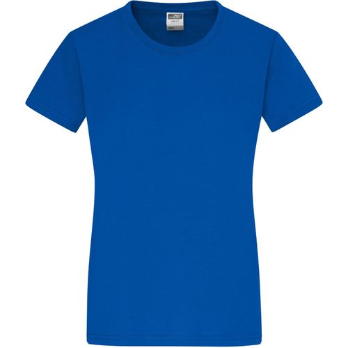 Ladies' Slim Fit-T - Figurbetontes Rundhals-T-Shirt [Gr. L] (Art.-Nr. CA354651) - Einlaufvorbehandelter Single Jersey...