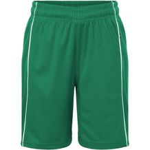 Basic Team Shorts Junior - Funktionelle Teamshorts ohne Innenslip [Gr. XL] (green/white) (Art.-Nr. CA356734)