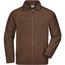 Full-Zip Fleece - Jacke in schwerer Fleece-Qualität [Gr. 3XL] (Brown) (Art.-Nr. CA357586)
