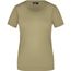 Ladies' Basic-T - Leicht tailliertes T-Shirt aus Single Jersey [Gr. XXL] (khaki) (Art.-Nr. CA357835)