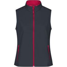 Ladies' Promo Softshell Vest - Softshellweste für Promotion und Freizeit [Gr. S] (iron-grey/red) (Art.-Nr. CA357917)