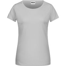 Ladies' Basic-T - Damen T-Shirt in klassischer Form [Gr. L] (soft-grey) (Art.-Nr. CA358026)