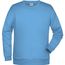 Men's Promo Sweat - Rundhals-Sweatshirt mit Raglanärmeln [Gr. L] (sky-blue) (Art.-Nr. CA359464)
