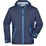 Men's Outdoor Jacket - Ultraleichte Softshelljacke für extreme Wetterbedingungen [Gr. S] (navy/cobalt) (Art.-Nr. CA361083)