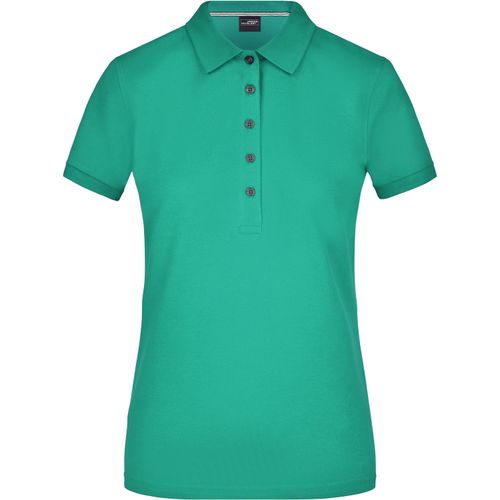Ladies' Pima Polo - Poloshirt in Premiumqualität [Gr. XXL] (Art.-Nr. CA361178) - Sehr feine Piqué-Qualität aus hochwert...