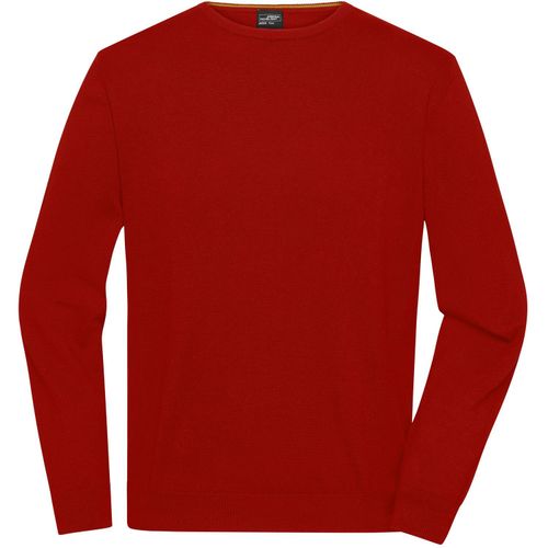 Men's Round-Neck Pullover - Klassischer Baumwoll-Pullover [Gr. XL] (Art.-Nr. CA362374) - Leichte Strickqualität
Rundhals-Ausschn...