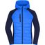 Ladies' Hybrid Jacket - Sportliche Jacke mit Kapuze im attraktiven Materialmix [Gr. S] (blue/navy) (Art.-Nr. CA362516)