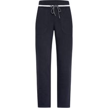 Ladies' Jog-Pants - Sweat-Hose im modischen Design [Gr. L] (navy/white) (Art.-Nr. CA364614)