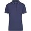 Ladies' Elastic Polo - Hochwertiges Poloshirt mit Kontraststreifen [Gr. S] (navy/white) (Art.-Nr. CA365175)