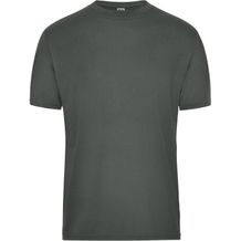 Men's BIO Workwear T-Shirt - Strapazierfähiges und pflegeleichtes T-Shirt (dark-grey) (Art.-Nr. CA366927)