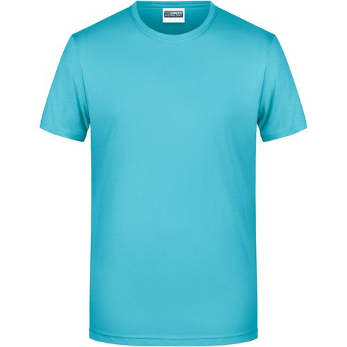 Men's Basic-T - Herren T-Shirt in klassischer Form [Gr. M] (Art.-Nr. CA367738) - 100% gekämmte, ringgesponnene BIO-Baumw...