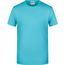Men's Basic-T - Herren T-Shirt in klassischer Form [Gr. M] (pacific) (Art.-Nr. CA367738)