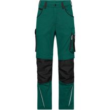 Workwear Pants Slim Line - Spezialisierte Arbeitshose in schmalerer Schnittführung mit funktionellen Details [Gr. 64] (dark-green/black) (Art.-Nr. CA368295)