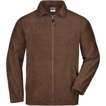 Full-Zip Fleece - Jacke in schwerer Fleece-Qualität [Gr. M] (Brown) (Art.-Nr. CA368632)