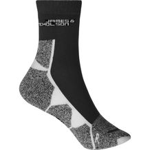 Sport Socks - Funktionelle Sportsocke für Damen und Herren (black / white) (Art.-Nr. CA369712)