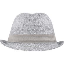 Melange Hat - Hut in sommerlich frischen Melange-Farben [Gr. L/XL] (Grau) (Art.-Nr. CA370163)