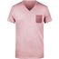 Men's Slub-T - T-Shirt im Vintage-Look [Gr. S] (soft-pink) (Art.-Nr. CA370422)