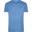 Men's Gipsy T-Shirt - Trendiges T-Shirt mit V-Ausschnitt [Gr. M] (horizon-blue) (Art.-Nr. CA373588)