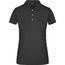 Ladies' Elastic Piqué Polo - Kurzarm Damen Poloshirt mit hohem Tragekomfort [Gr. XL] (black) (Art.-Nr. CA373628)