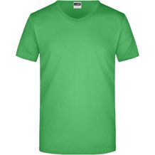 Men's Slim Fit V-T - Figurbetontes V-Neck-T-Shirt [Gr. S] (Frog) (Art.-Nr. CA375560)
